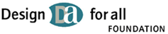 Logo: Design for All Foundation