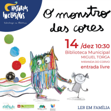 Dissemination poster of an open story telling session